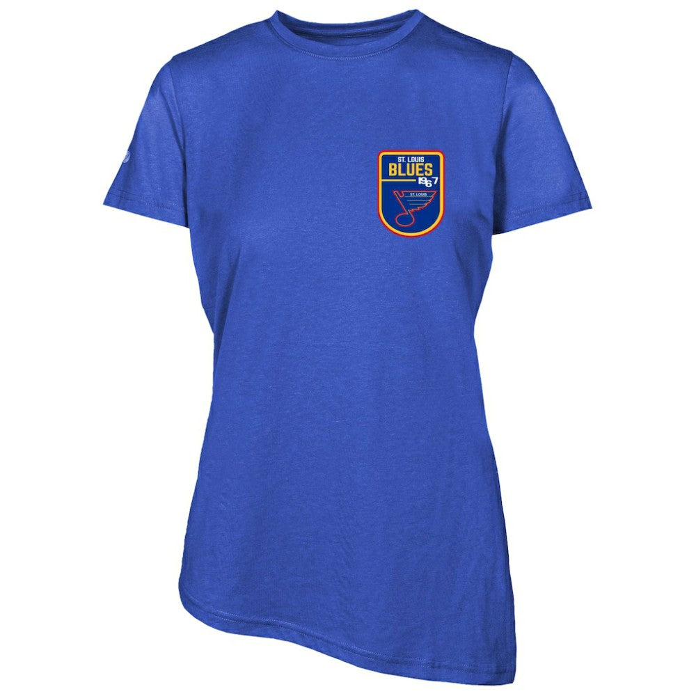 St. Louis Blues Levelwear Women's Retro Birch T-Shirt - Blue - NHL