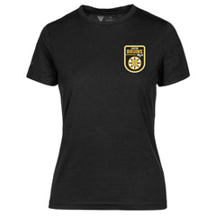 Boston Bruins Levelwear Women's Retro Maddox T-Shirt - Black - NHL