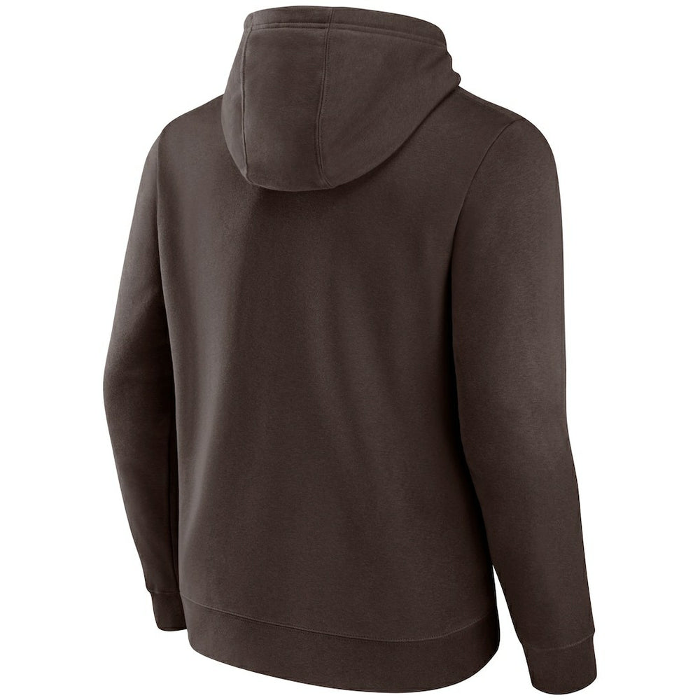 Cleveland Browns Primary Logo Pullover Hoodie Brown | Fanatics