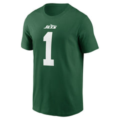 Sauce Gardner New York Jets Name & Number T-Shirt Green | Nike for Sale