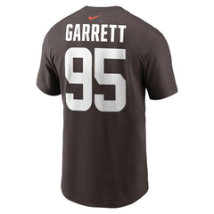 Myles Garrett Cleveland Browns Player Name & Number T-Shirt Brown | Nike for Sale
