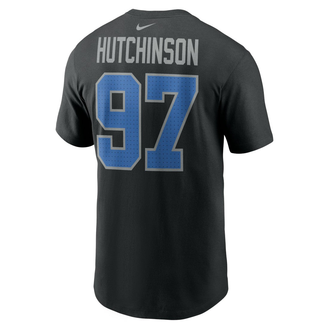 Aidan Hutchinson Detroit Lions Player Name & Number T-Shirt Black | Nike for Sale