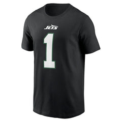 Ahmad Sauce Gardner New York Jets Name & Number T-Shirt Black | Nike for Sale
