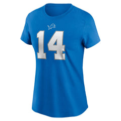 Amon-Ra St. Brown Detroit Lions Women's Player Name & Number T-Shirt Blue | Nike for Sale