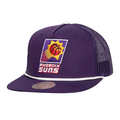 Phoenix Suns Roper Meshback Trucker Snapback Hat Purple - NBA