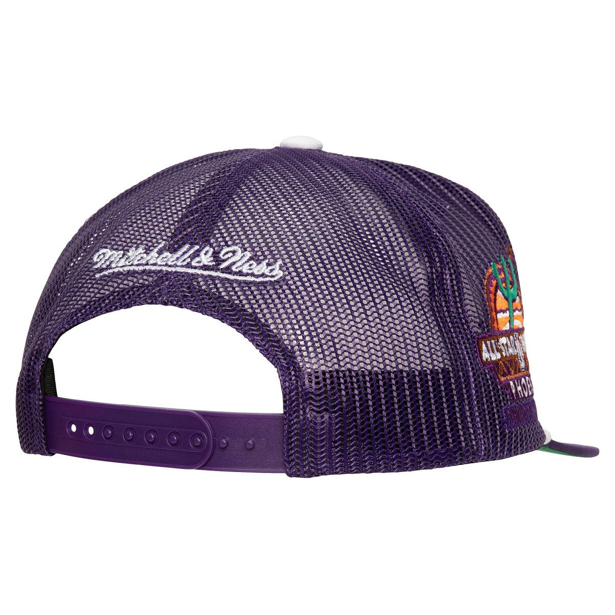 Phoenix Suns Roper Meshback Trucker Snapback Hat Purple - NBA