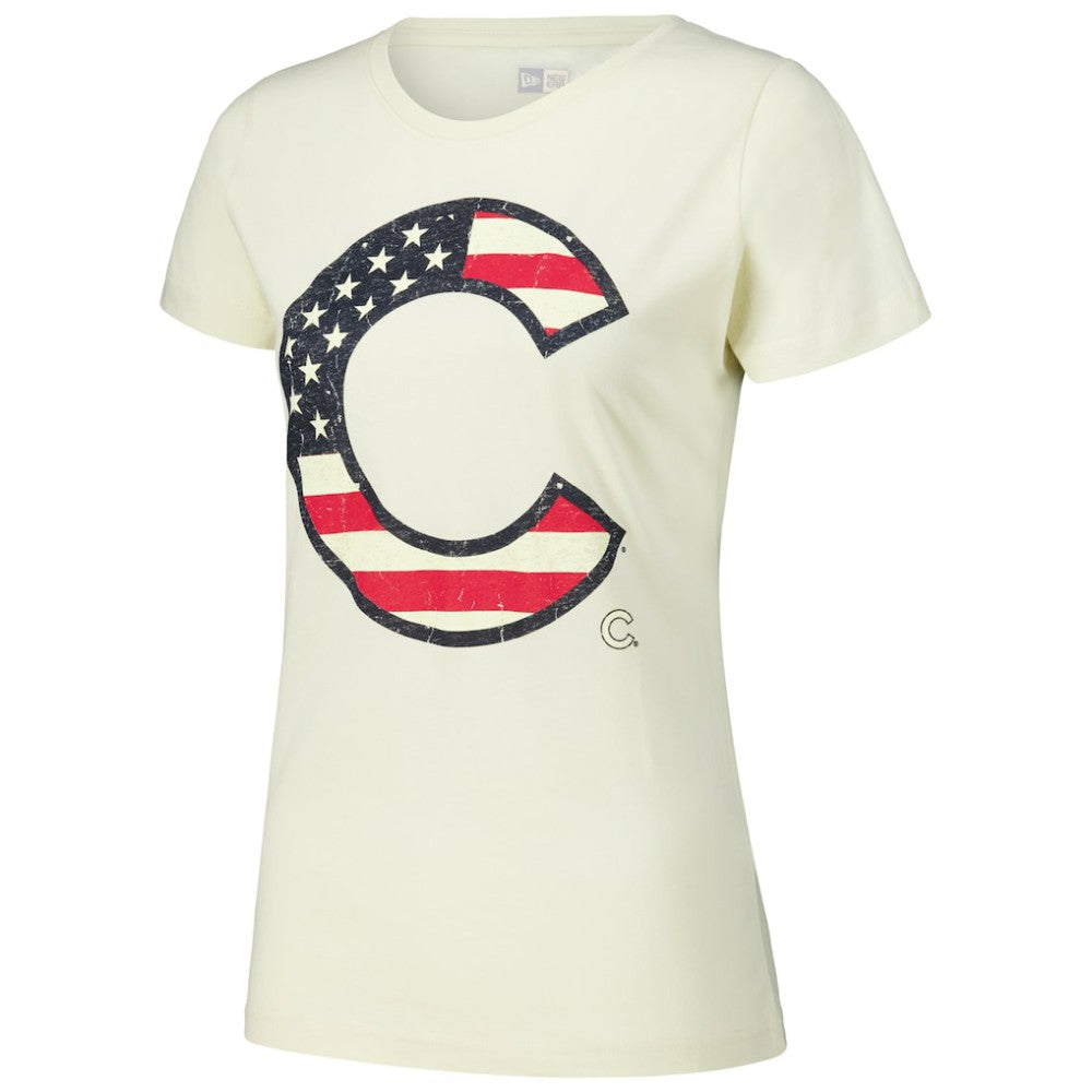 Chicago Cubs New Era Women's Vintage T-Shirt - MLB