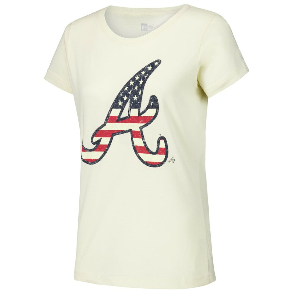 Atlanta Braves New Era Women's Vintage T-Shirt - MLB