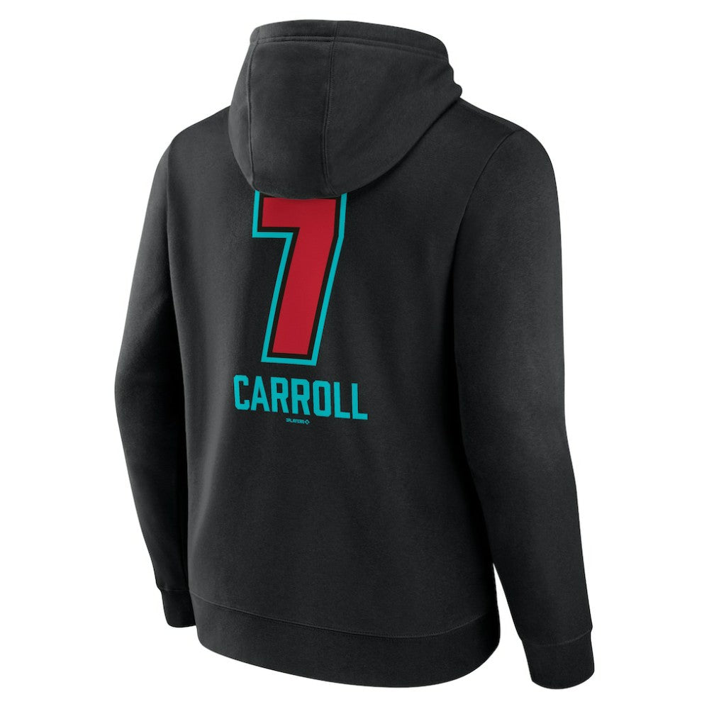 Corbin Carroll Arizona Diamondbacks Name & Number Fastball Pullover Hoodie - MLB