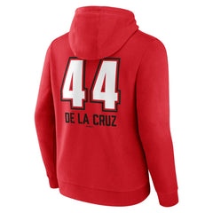 Elly De La Cruz Cincinnati Reds Name & Number Fastball Pullover Hoodie - MLB