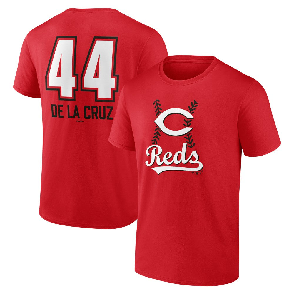 Elly De La Cruz Cincinnati Reds Name & Number Fastball T-Shirt - MLB