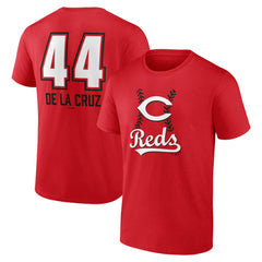 Elly De La Cruz Cincinnati Reds Name & Number Fastball T-Shirt - MLB