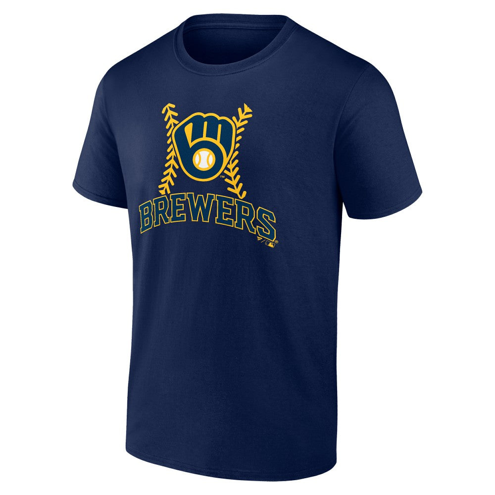 Christian Yelich Milwaukee Brewers Name & Number Fastball T-Shirt - MLB
