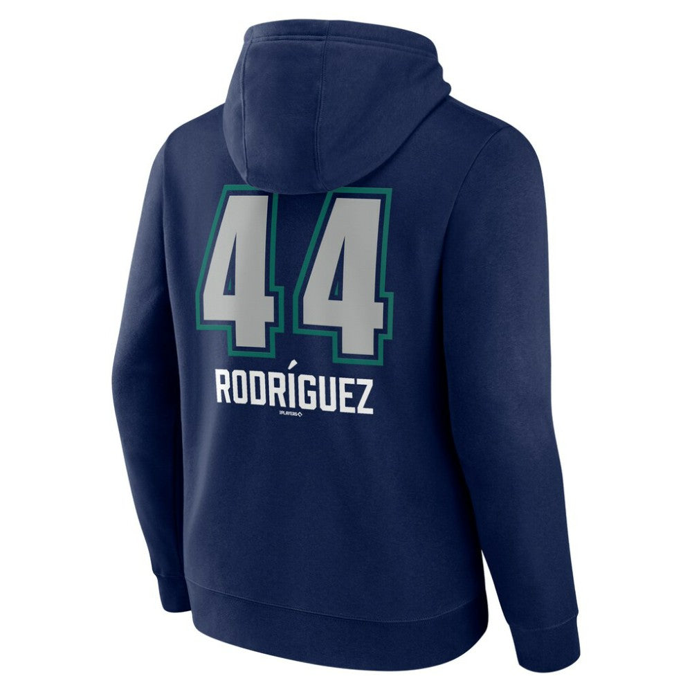 Julio Rodríguez Seattle Mariners Name & Number Fastball Pullover Hoodie - MLB