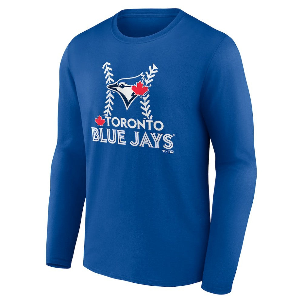 Vladimir Guerrero Jr. Toronto Blue Jays Name & Number Fastball Long Sleeve T-Shirt - MLB