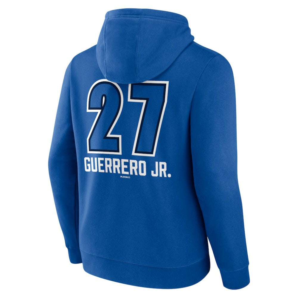 Vladimir Guerrero Jr. Toronto Blue Jays Name & Number Fastball Pullover Hoodie - MLB