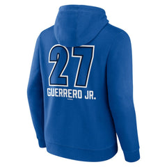 Vladimir Guerrero Jr. Toronto Blue Jays Name & Number Fastball Pullover Hoodie - MLB
