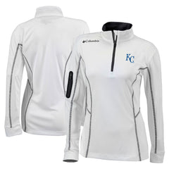 Kansas City Royals Columbia Women's Omni-Wick Shotgun Quarter-Zip Pullover Top - MLB