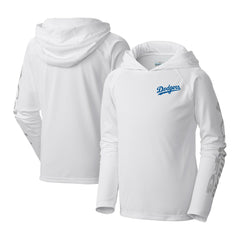 Los Angeles Dodgers Columbia Youth Terminal Tackle Long Sleeve Hoodie T-Shirt - MLB