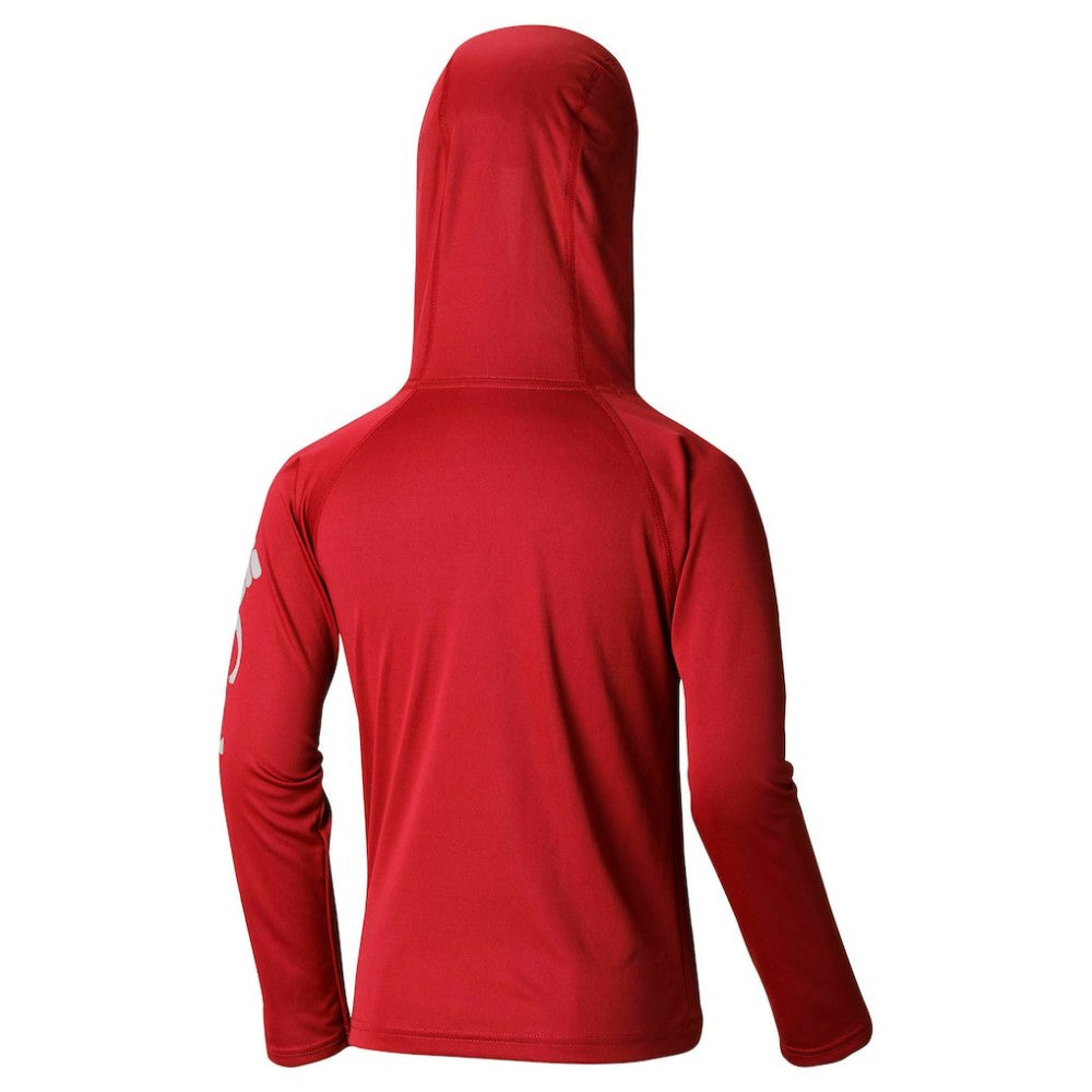 Boston Red Sox Columbia Youth Terminal Tackle Long Sleeve Hoodie T-Shirt - MLB