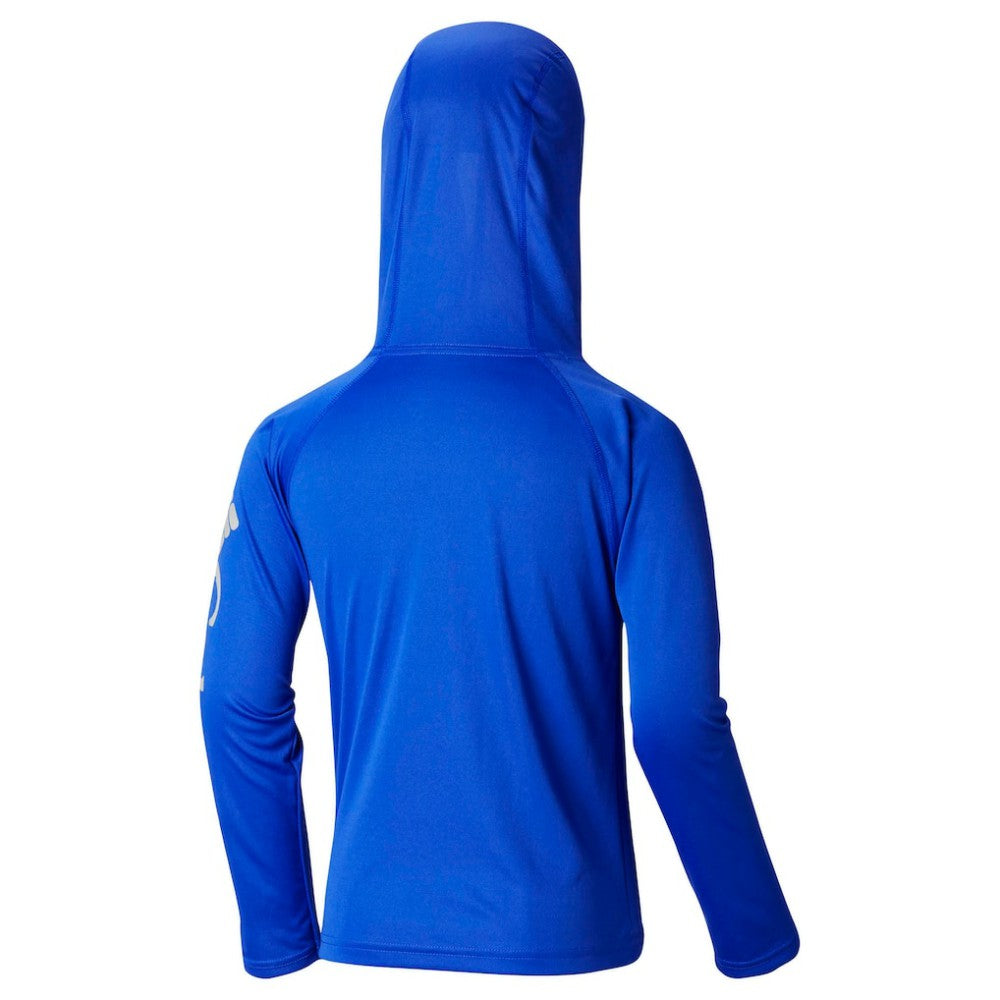 Chicago Cubs Columbia Youth Terminal Tackle Long Sleeve Hoodie T-Shirt - MLB