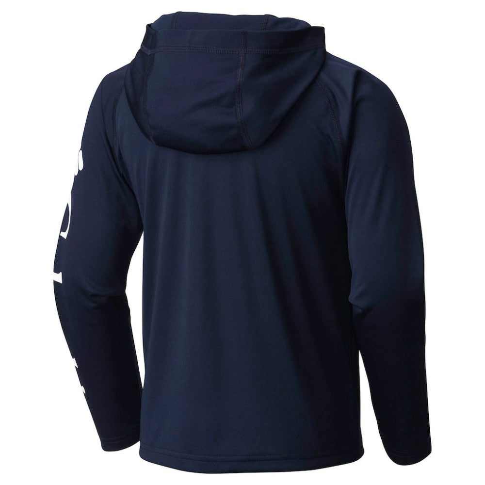 Houston Astros Columbia Youth Terminal Tackle Long Sleeve Hoodie T-Shirt - MLB