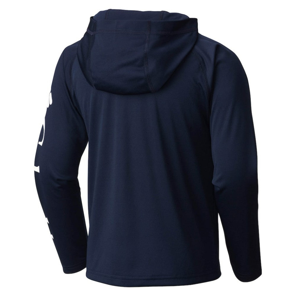 New York Yankees Columbia Youth Terminal Tackle Long Sleeve Hoodie T-Shirt - MLB