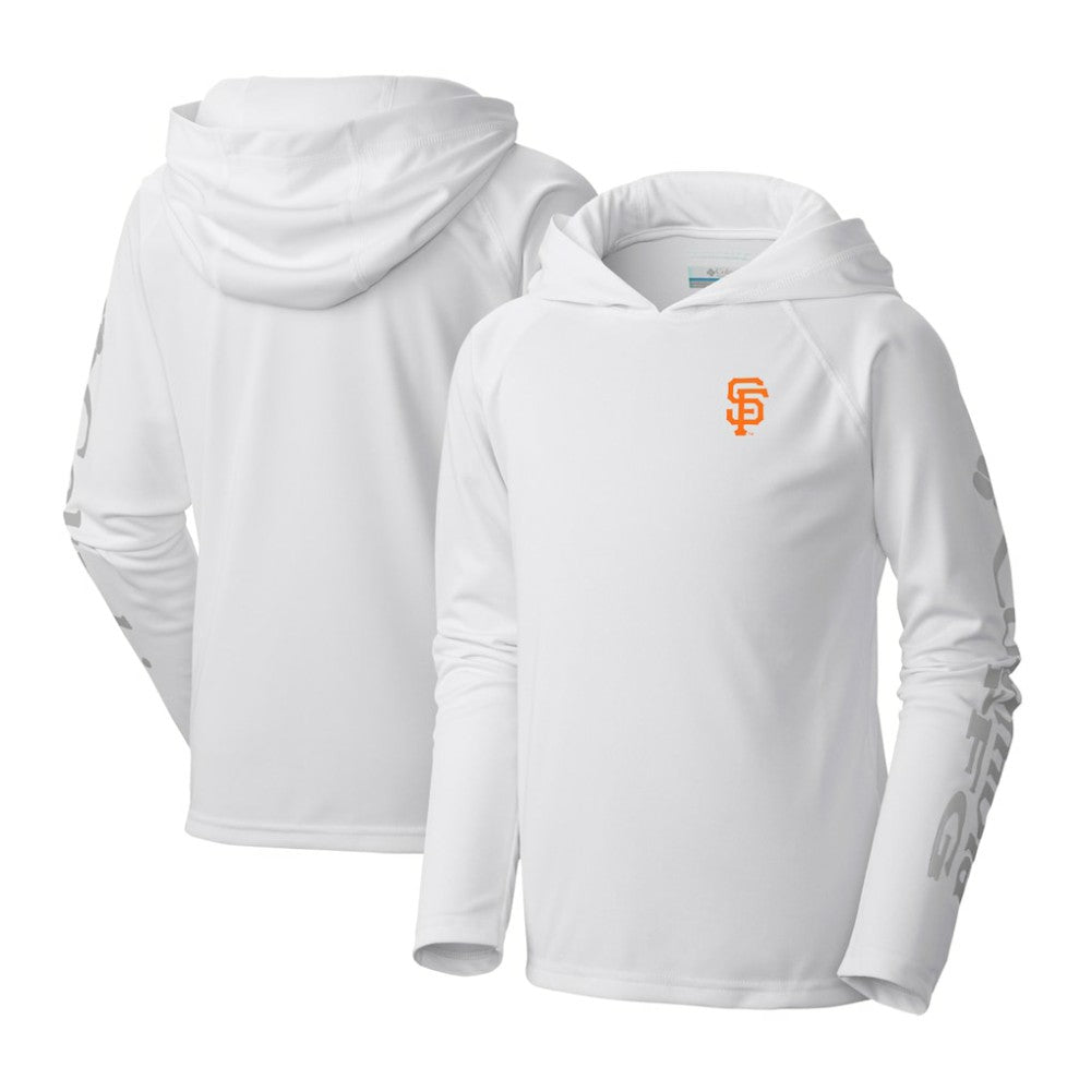 San Francisco Giants Columbia Youth Terminal Tackle Long Sleeve Hoodie T-Shirt - MLB