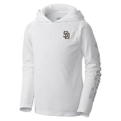 San Diego Padres Columbia Youth Terminal Tackle Long Sleeve Hoodie T-Shirt - MLB