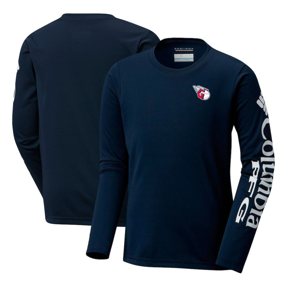 Cleveland Guardians Columbia Youth Terminal Tackle Long Sleeve T-Shirt - MLB