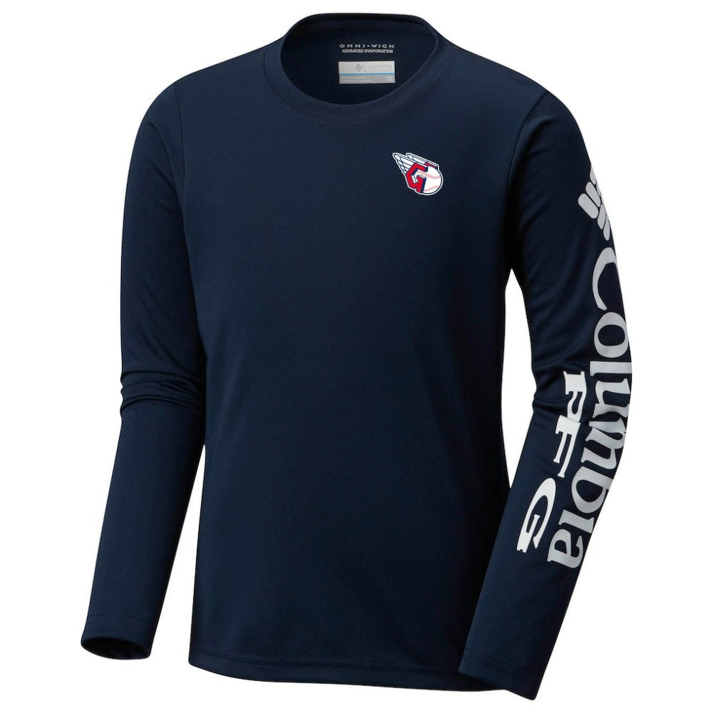 Cleveland Guardians Columbia Youth Terminal Tackle Long Sleeve T-Shirt - MLB