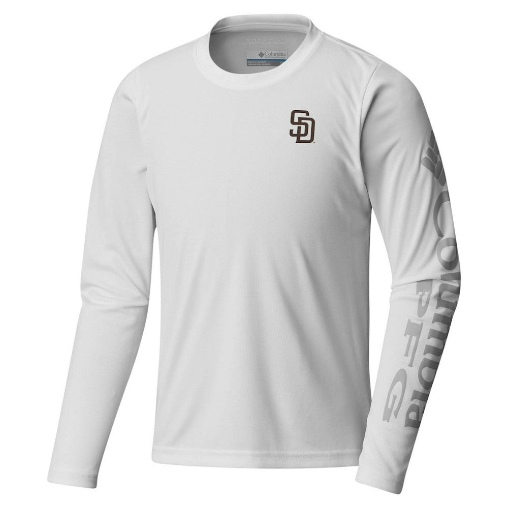 San Diego Padres Columbia Youth Terminal Tackle Long Sleeve T-Shirt - MLB