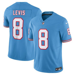 Will Levis Tennessee Titans Alternate Oilers Throwback Vapor F.U.S.E. Limited Jersey Light Blue | Nike for Sale
