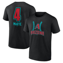 Ketel Marte Arizona Diamondbacks Name & Number Fastball T-Shirt - MLB
