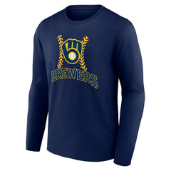 Sal Frelick Milwaukee Brewers Name & Number Fastball Long Sleeve T-Shirt - MLB