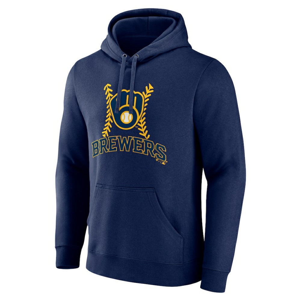 Sal Frelick Milwaukee Brewers Name & Number Fastball Pullover Hoodie - MLB