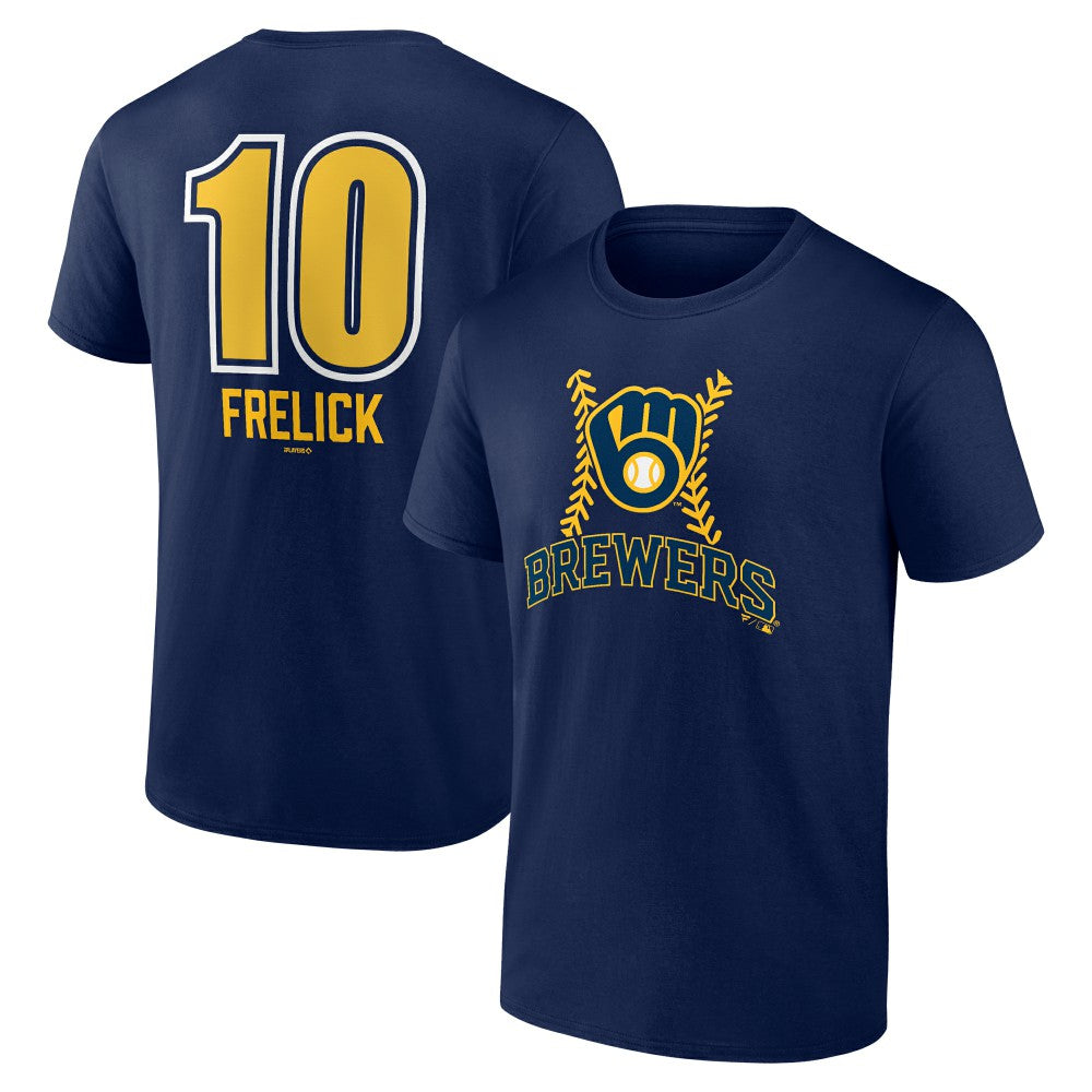 Sal Frelick Milwaukee Brewers Name & Number Fastball T-Shirt - MLB