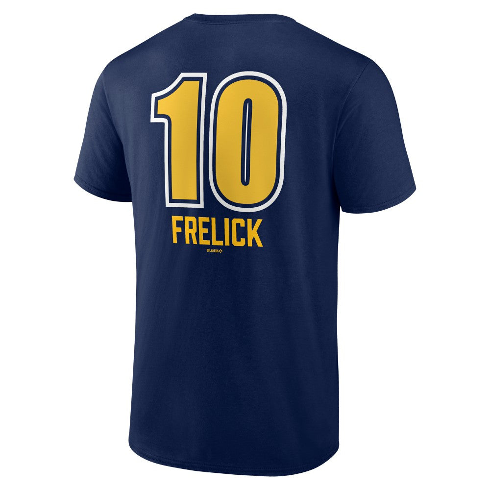Sal Frelick Milwaukee Brewers Name & Number Fastball T-Shirt - MLB