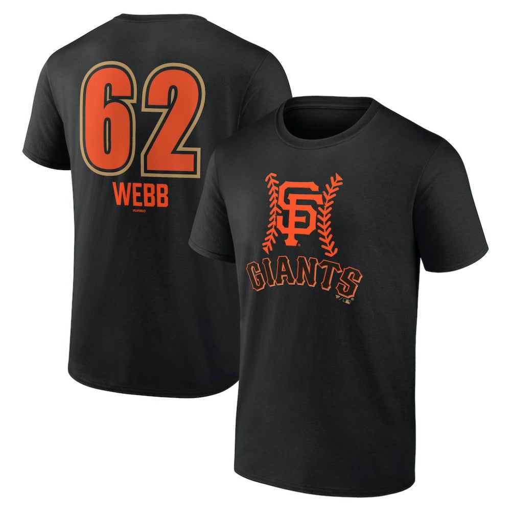 Logan Webb San Francisco Giants Name & Number Fastball T-Shirt - MLB