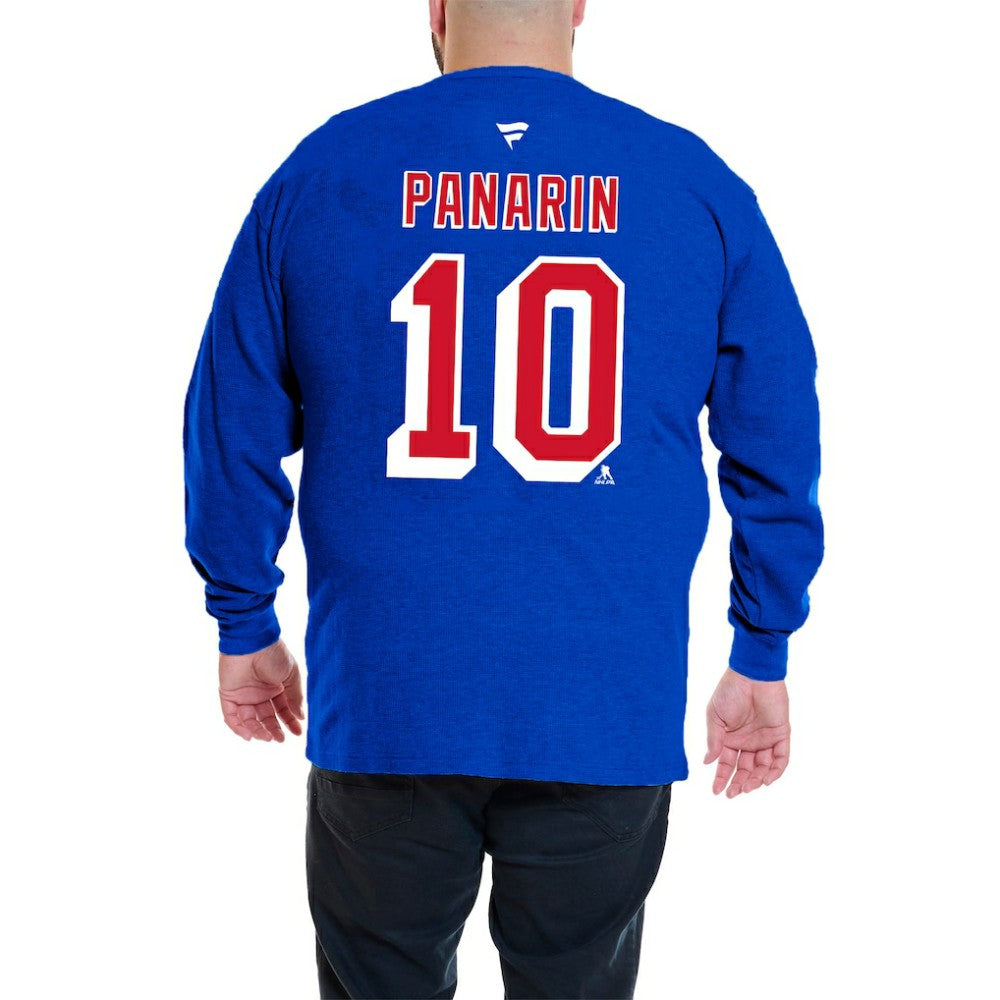 Artemi Panarin New York Rangers Profile Big & Tall Name & Number Thermal Pullover Sweatshirt - Royal - NHL