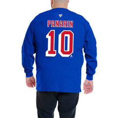 Artemi Panarin New York Rangers Profile Big & Tall Name & Number Thermal Pullover Sweatshirt - Royal - NHL