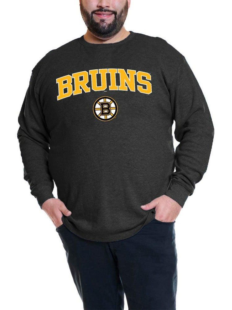 David Pastrnak Boston Bruins Profile Big & Tall Name & Number Thermal Pullover Sweatshirt - Black - NHL