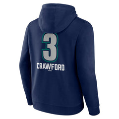 J.P. Crawford Seattle Mariners Name & Number Fastball Pullover Hoodie - MLB