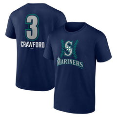 J.P. Crawford Seattle Mariners Name & Number Fastball T-Shirt - MLB