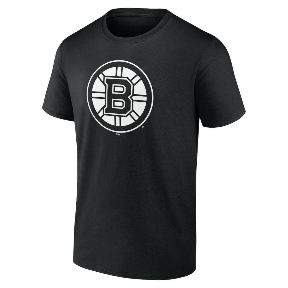 Boston Bruins Personalized Name & Number Monochrome T-Shirt - Black - NHL
