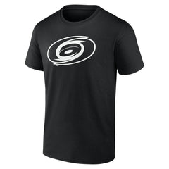 Carolina Hurricanes Personalized Name & Number Monochrome T-Shirt - Black - NHL