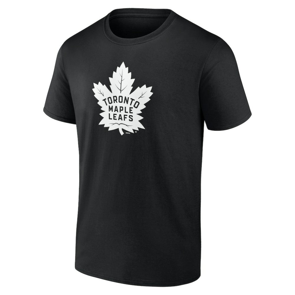Toronto Maple Leafs Personalized Name & Number Monochrome T-Shirt - Black - NHL
