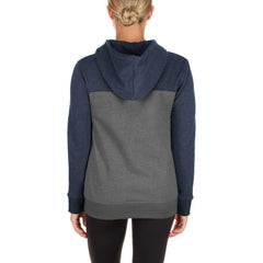 Dallas Cowboys New Era Women's Color-Block Full-Zip Hoodie Gray | NFL