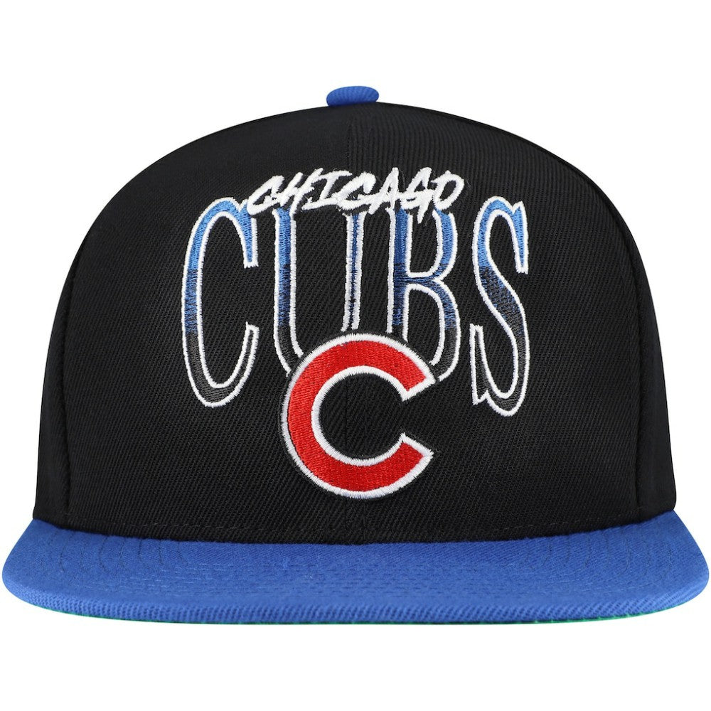 Chicago Cubs Mitchell & Ness Rise Up Snapback Hat - MLB