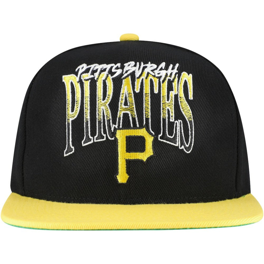 Pittsburgh Pirates Mitchell & Ness Rise Up Snapback Hat - MLB